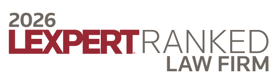 2026 Lexpert Ranked Law Firm